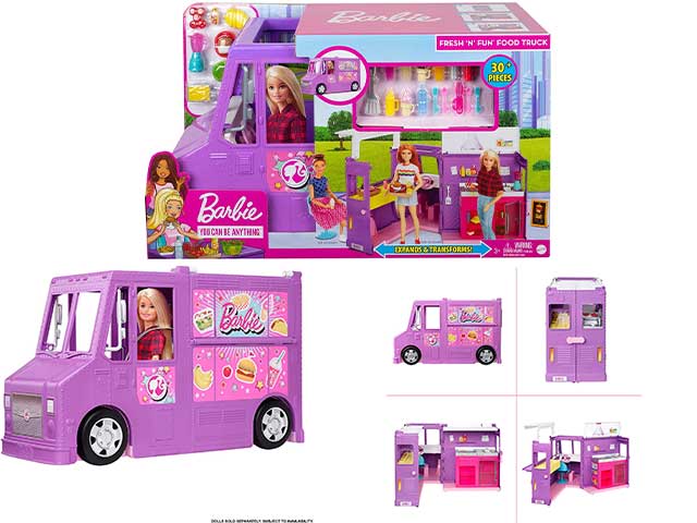 camioneta comida barbie