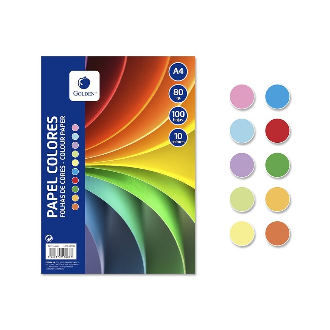 100FOLIOS A4 COLOR 9019500