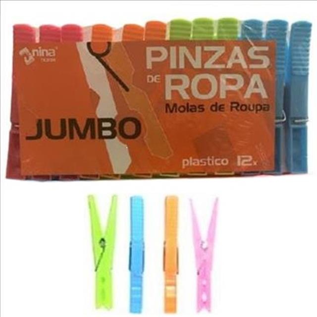 12 PINZA ROPA JUMBO 130200812M1 9006000