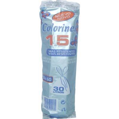 15 BOLSAS BASURA 30L. 900700