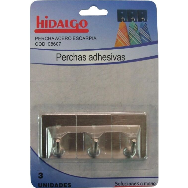 3 PERCHAS ACERO ESCARPIA 900500