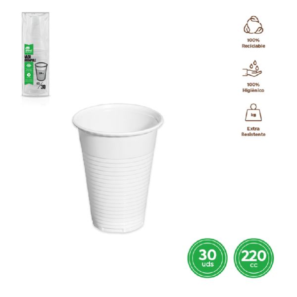 30 VASO IRROMP.BCO  220CC  900500