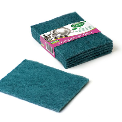 5 FIBRAS VERDES C/CARTON 900600