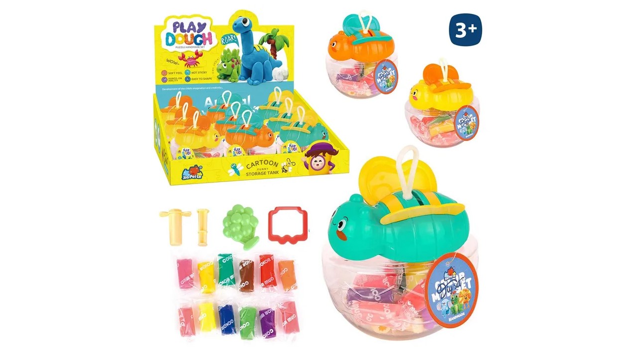 ABEJA C/12PLASTILINA Y ACC-9023500