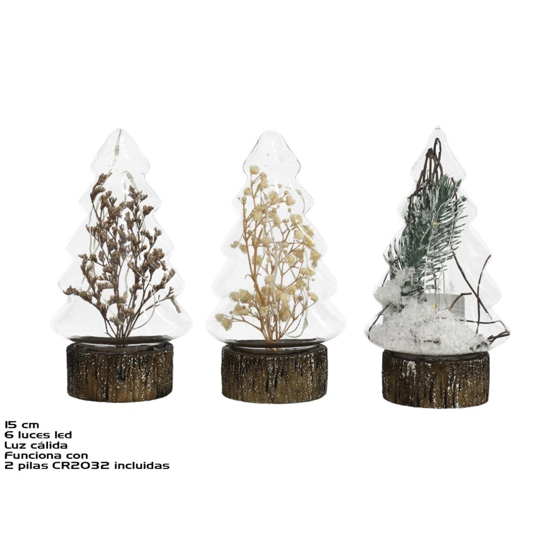 ABETO CRISTAL 6LED 15CM 9031500