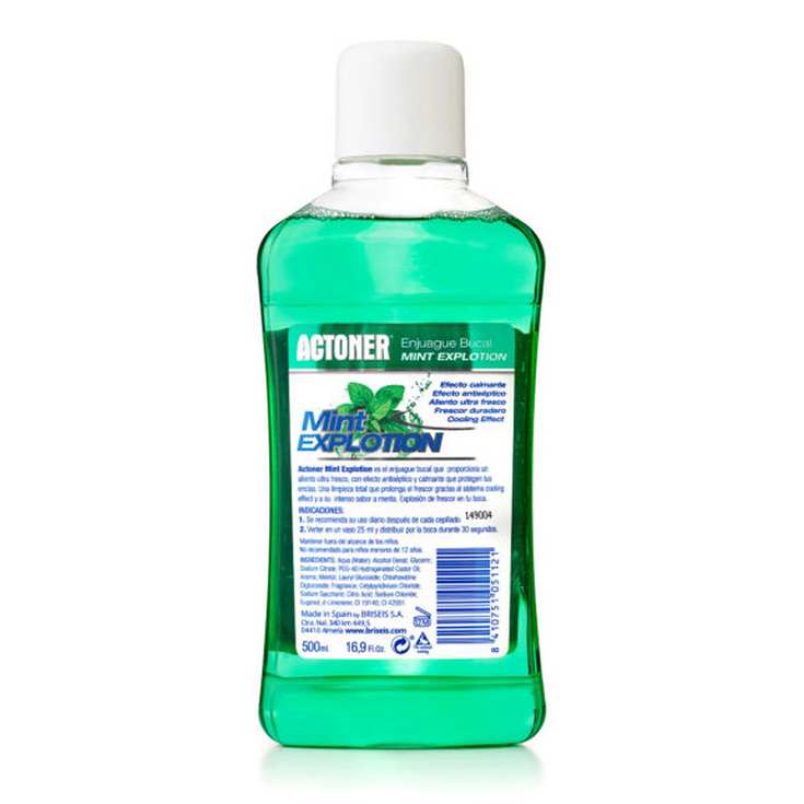 ACTONER ENJUAGUE BUCAL 500ML MINT 9020500