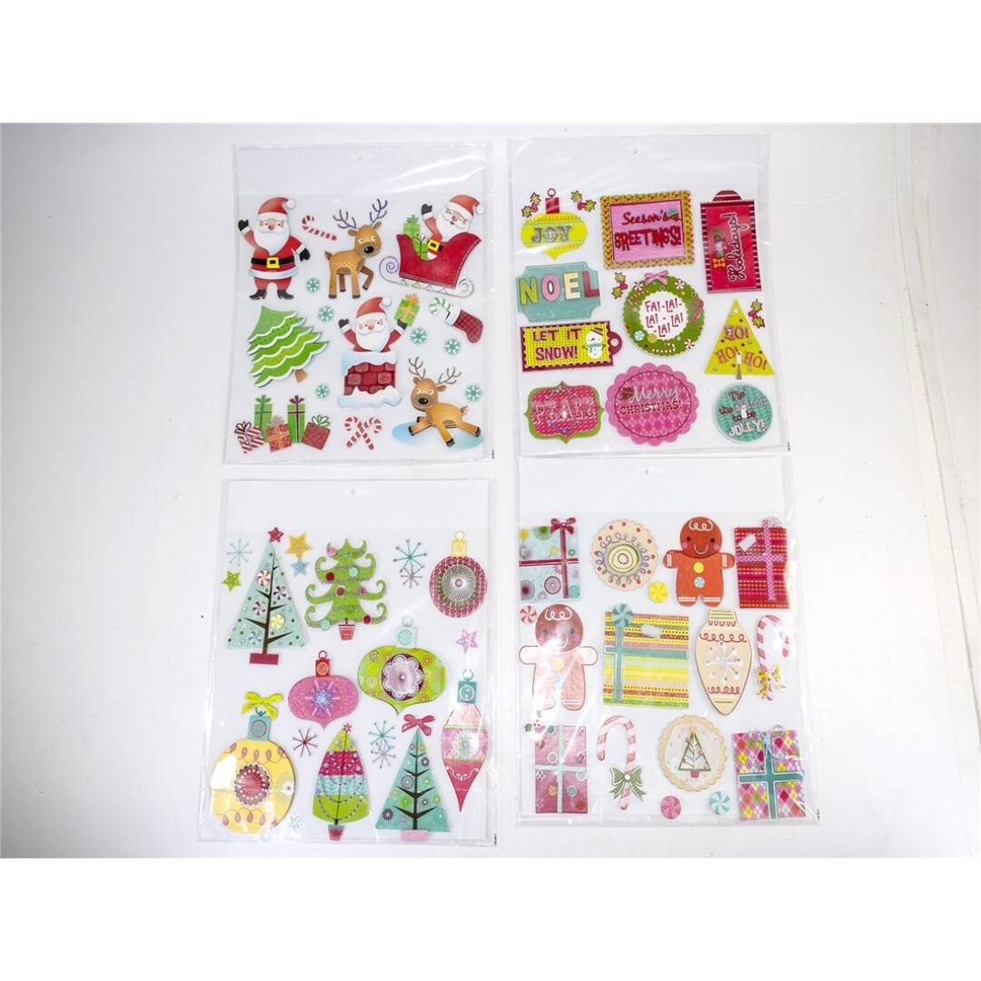 ADHESIVOS NAVIDAD 3D 901300
