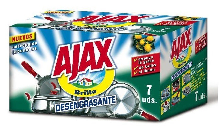 AJAX ESTROPAJOS JABONOSO 7U 9012800
