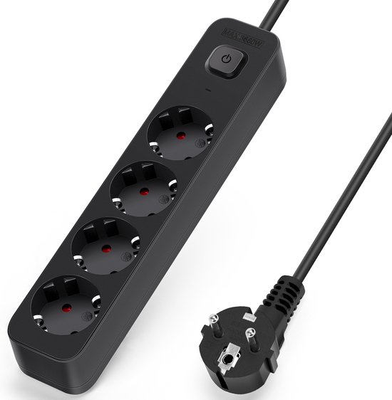 ALARGADERA SERIE L 4TOMAS C/INT 1.5M NG 905000