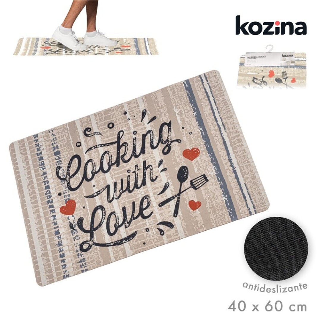 ALFOMBRA ANTIDESLIZANTE 40X60CM B  9029500
