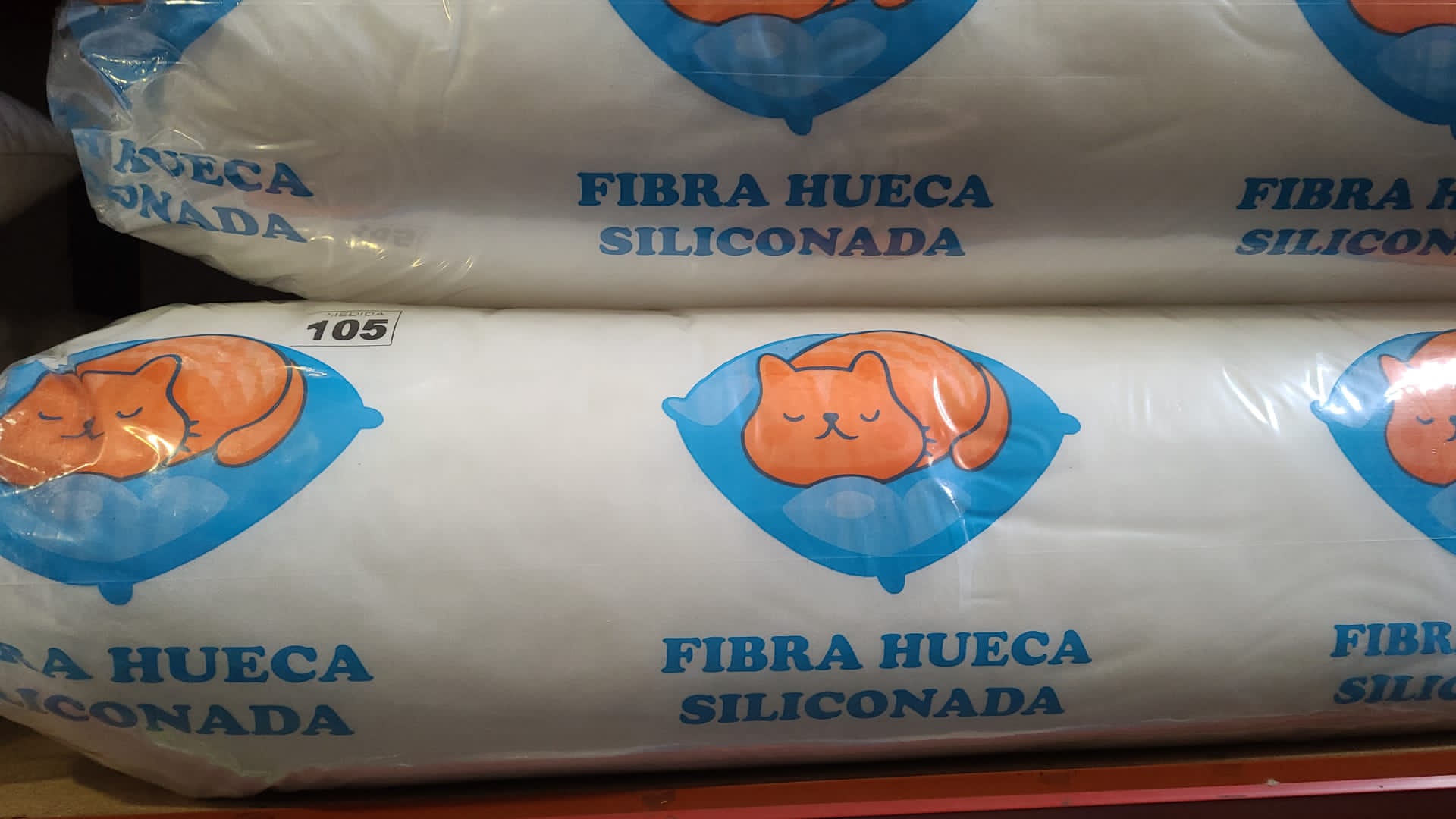 ALMOHADA FLOCA/FIBRA 105CM 9081500