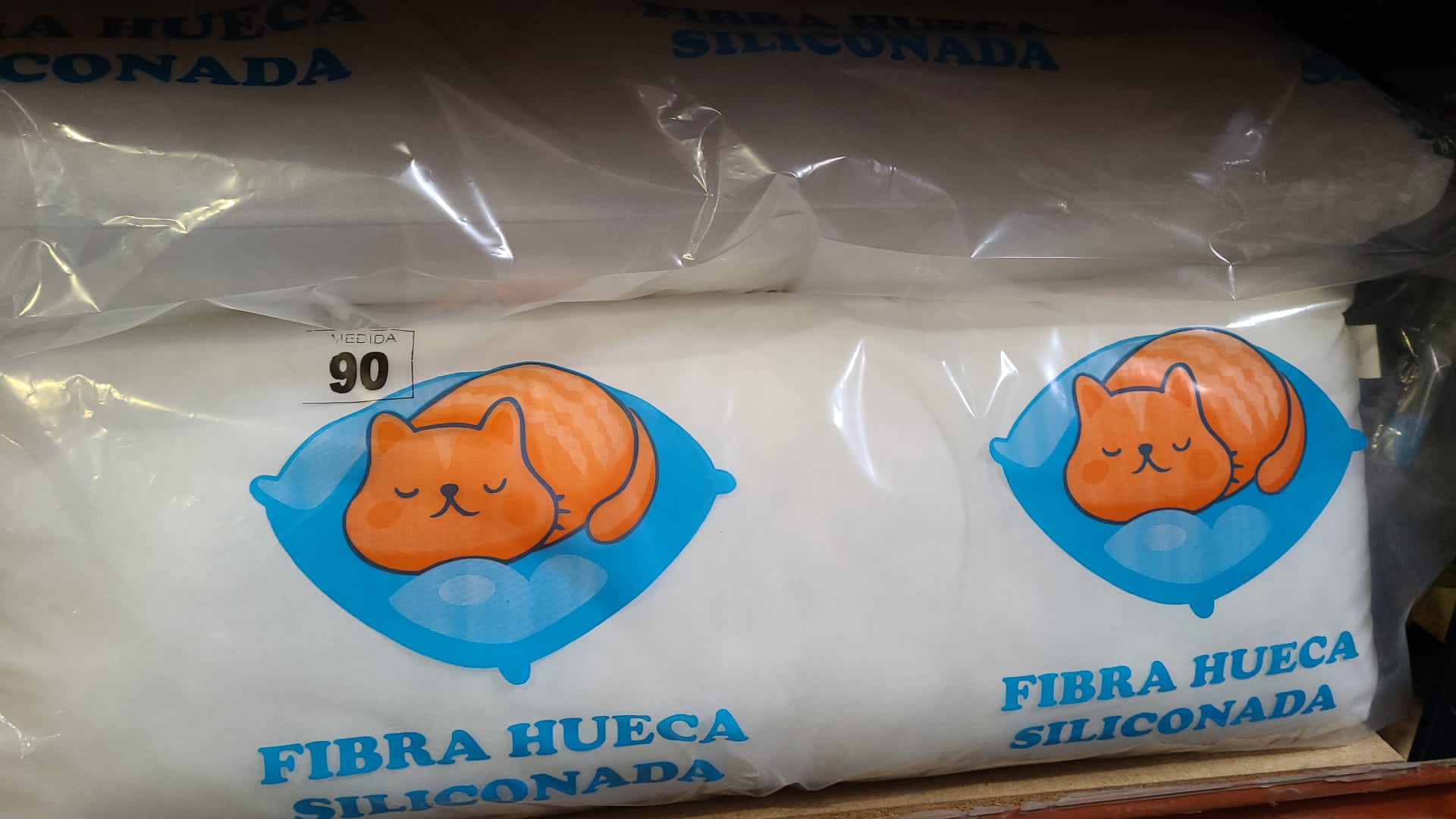 ALMOHADA FLOCA/FIBRA 90CM 90725000