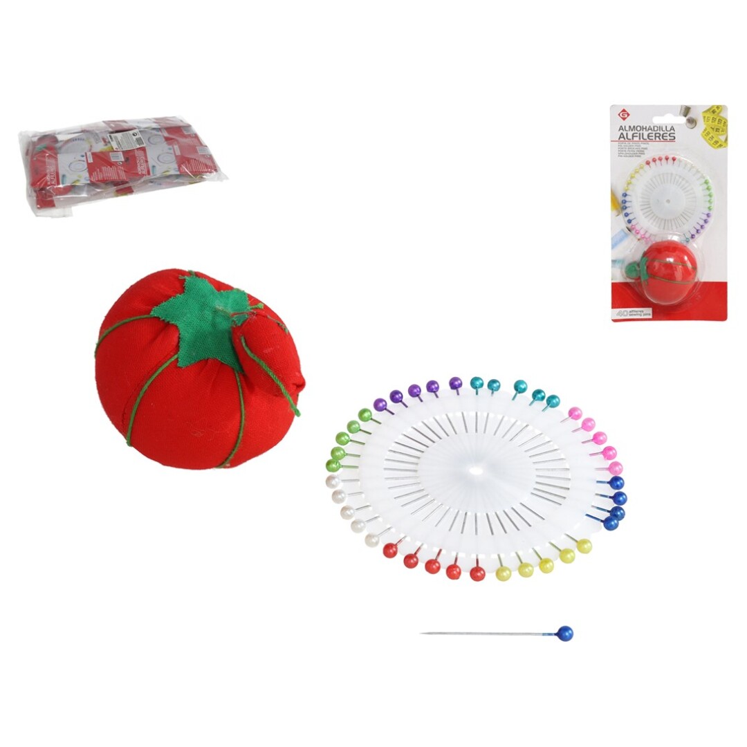 ALMOHADILLA C/ALFILERES COLOR 900700