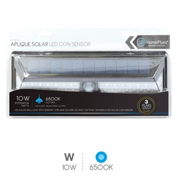 APLIQUE SOLAR LED C/SENSOR 10W 6500K NG 916000