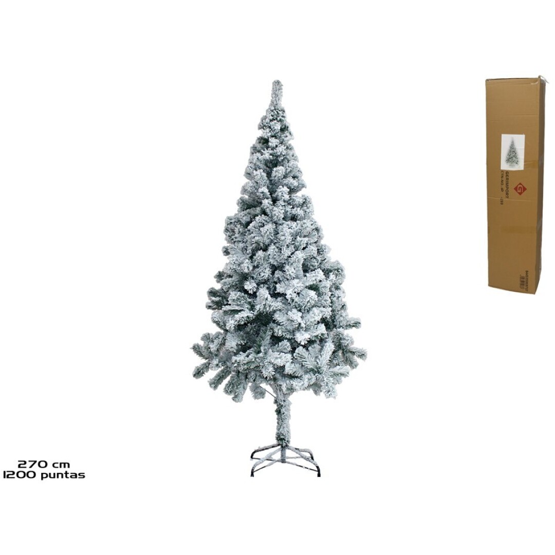 ARBOL NAVIDAD NEVADO 1200P 270CM 9755000