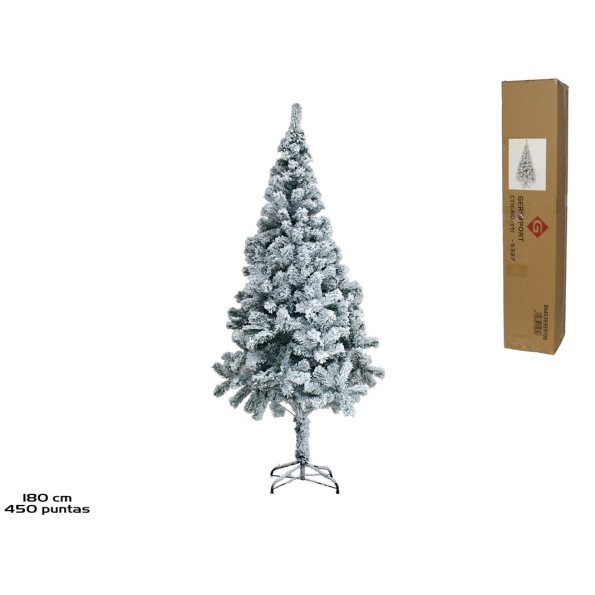 ARBOL NAVIDAD NEVADO 450P 180CM 929200
