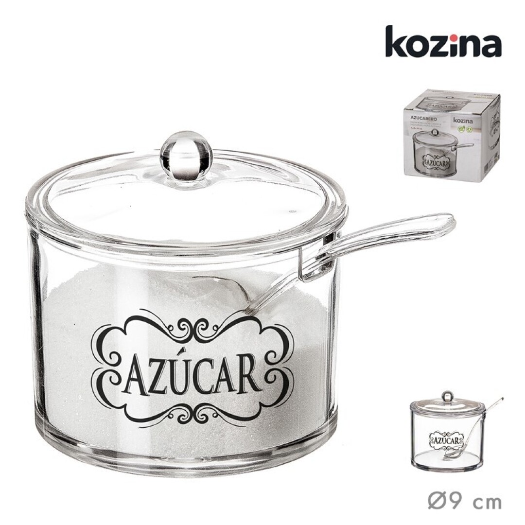 AZUCARERO METACRILATO ANTIQUE 9CM 9029500