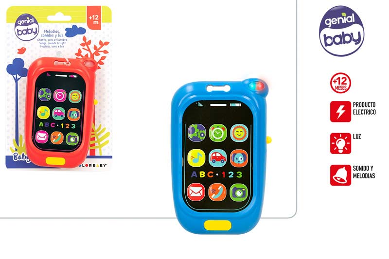 BABY TELEFONO LUZ Y SONIDO 9043500