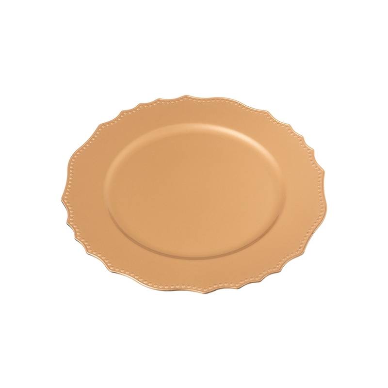 BAJOPLATO FORMAS ORO 33CM 901500