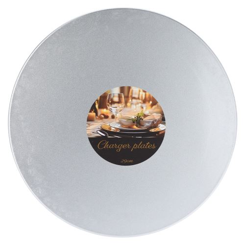 BAJOPLATO PLATA 29CM 9023500