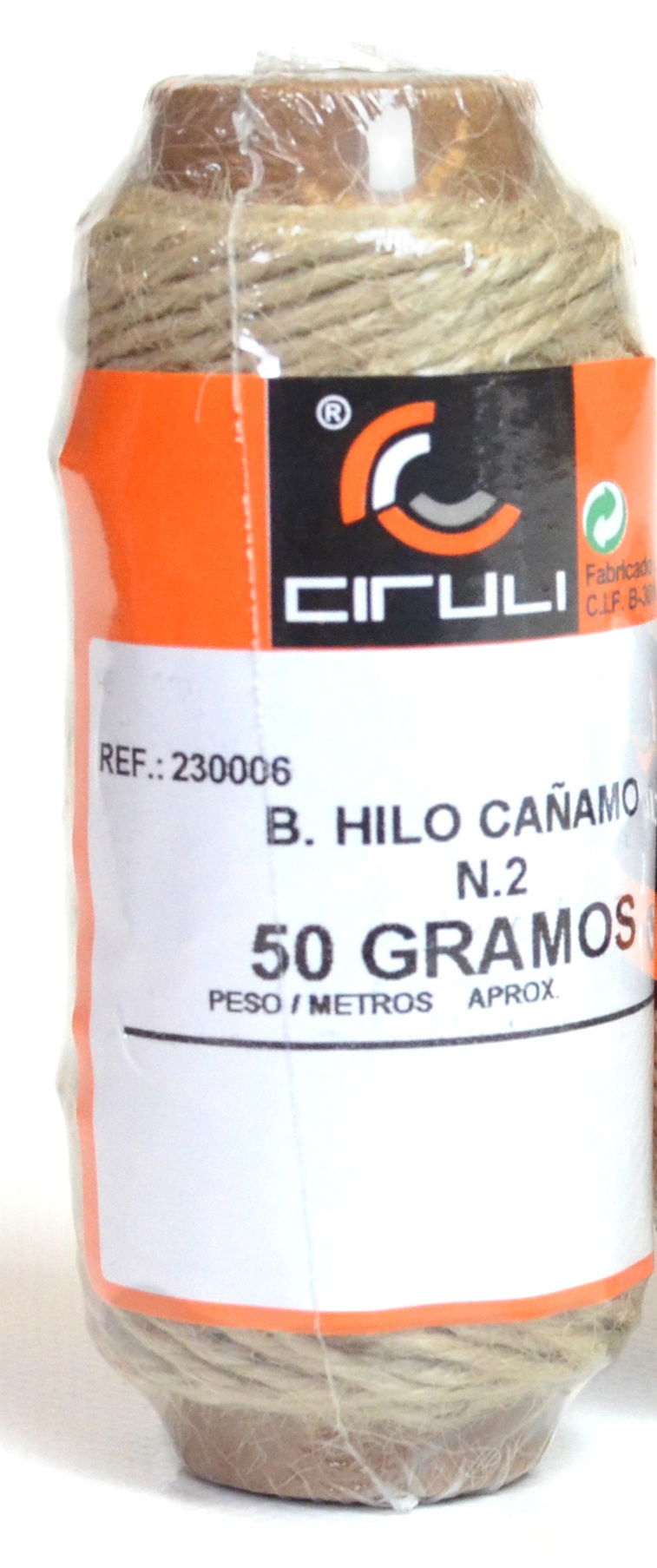 BANA HILO CAÑAMO 50GR 230006  900700