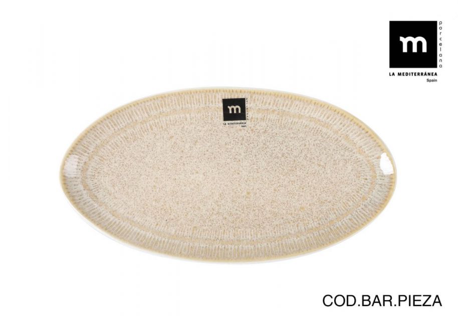 BANDEJA CALOBRA CREMA 26.5X14CM 9027500