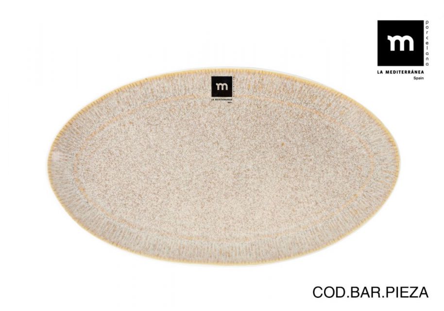 BANDEJA CALOBRA CREMA 31.2X17.5CM 903600