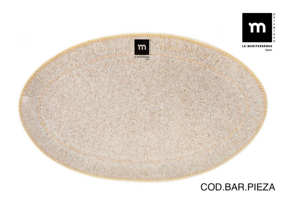 BANDEJA CALOBRA CREMA 34.1X20.7CM 905600