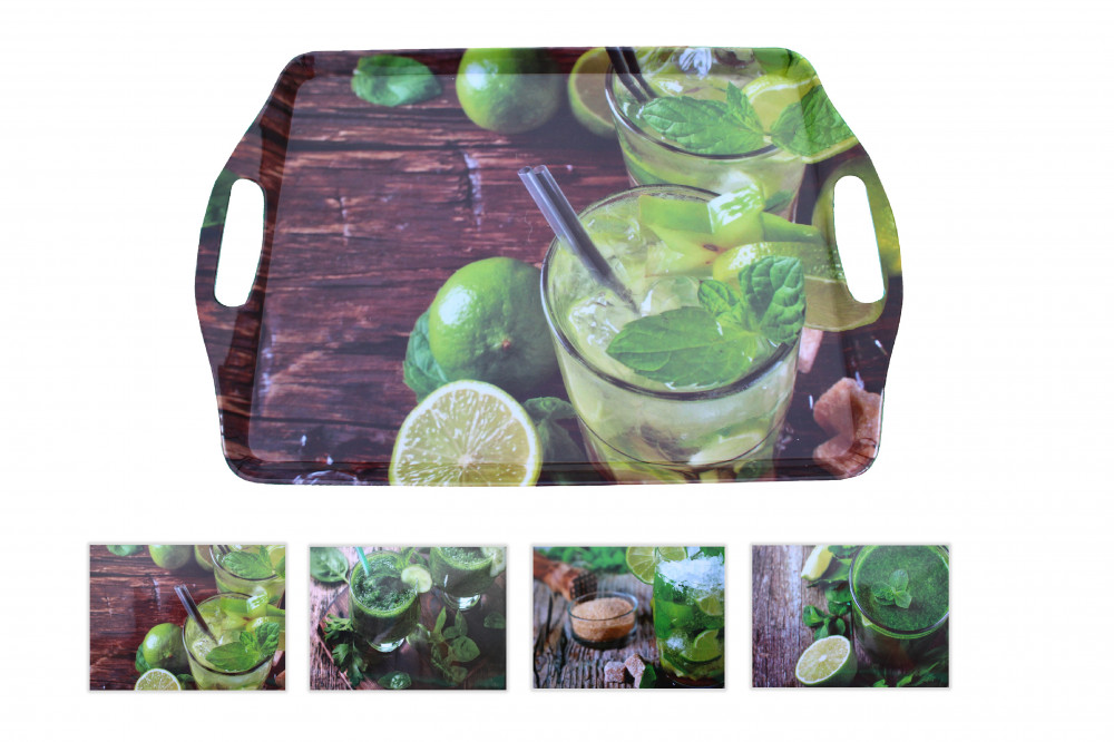 BANDEJA MELAMINA 45X30 LIMONES 903300