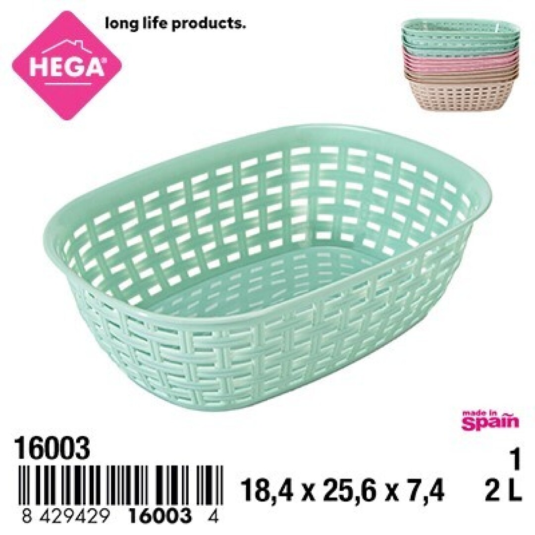 BANDEJA OVAL Nº1 RATTAN 2L COLOR 900800