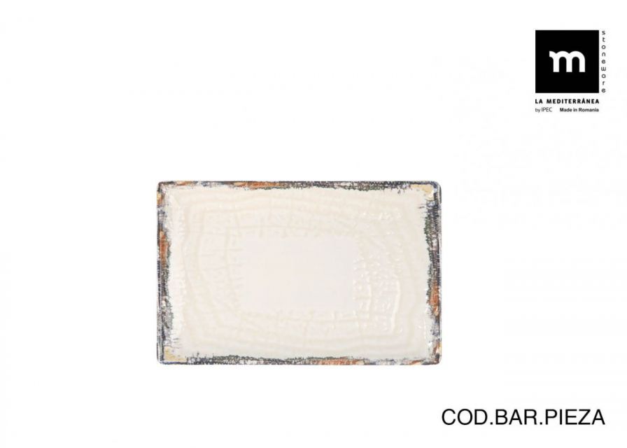 BANDEJA RECT. ALBUS 20X13CM 9021500