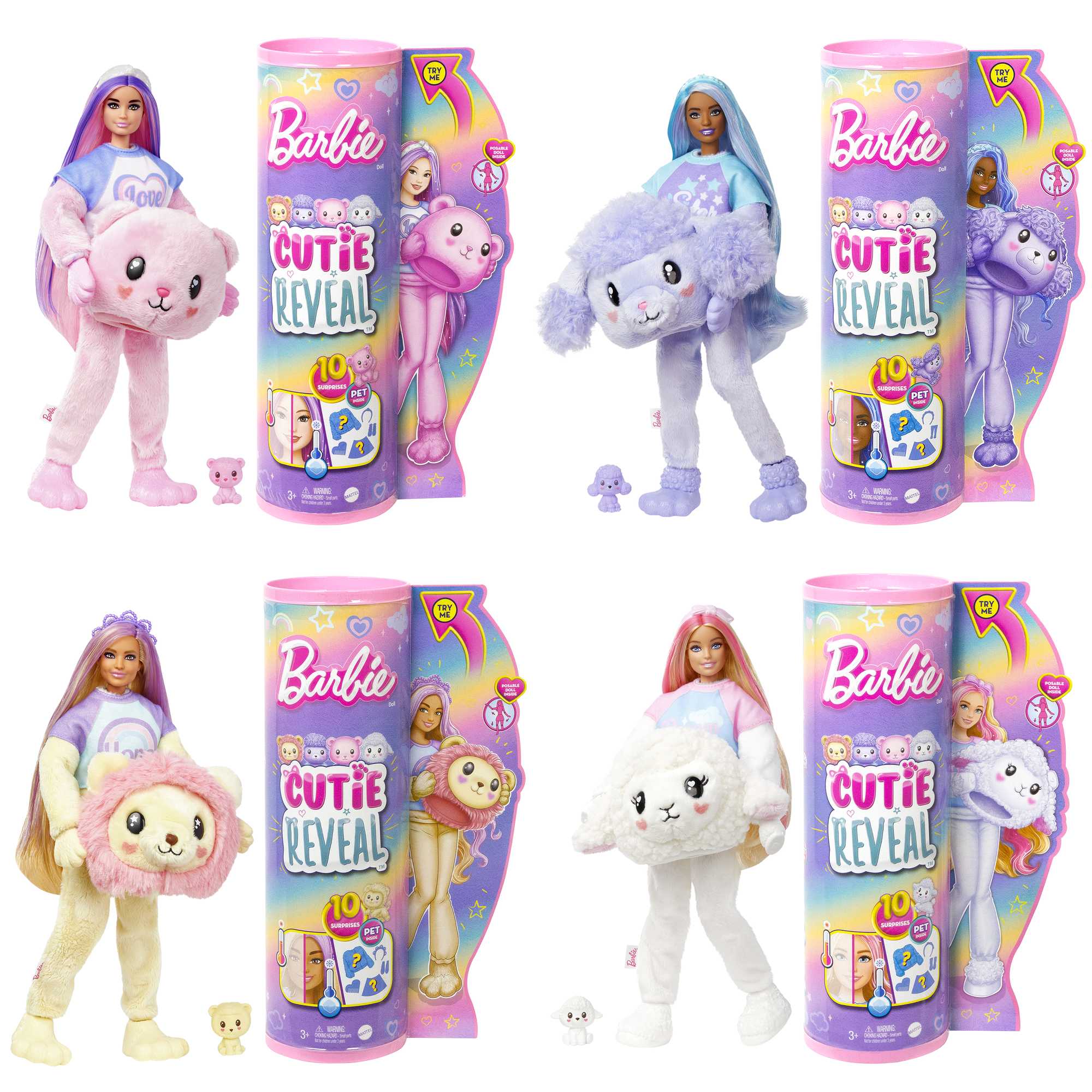 BARBIE CUTIE REVEAL CAMISETAS GOZY 9259500K