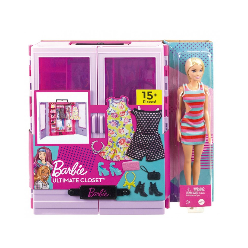 BARBIE FASHION ARMARIO PORTATIL HJL66  9255000R