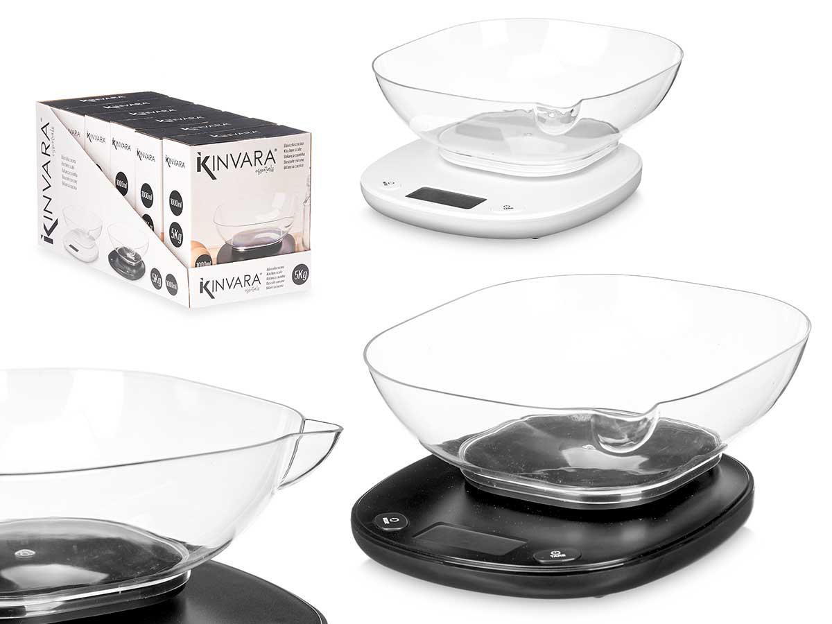 BASCULA DIGITAL 5KG RECIPIENTE 1000ML 906800