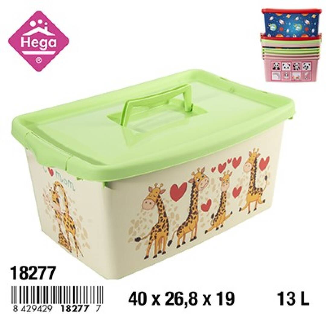 BAUL INFANTIL C/ASA Y CIERRE 13L 905500