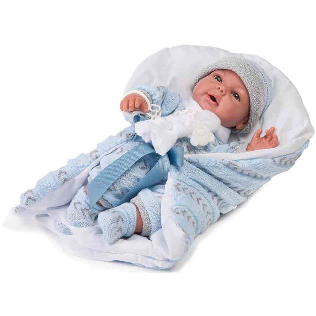 BEBE NIÑO NANA AZUL C/VOZ 3370 930800