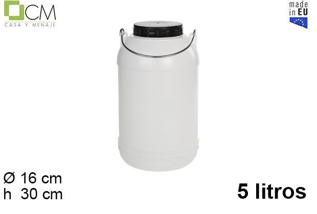BIDON C/TAPA ASA HIEERO 5L 9043500