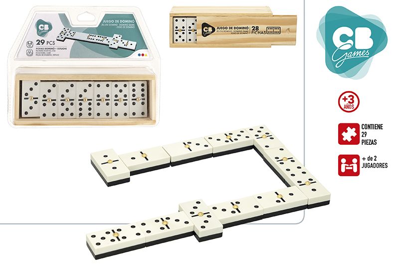 BLISTER DOMINO CHAMELO 28FICHAS 907200