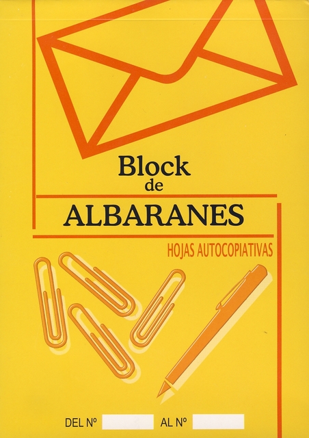 BLOC ALBARANES 900650