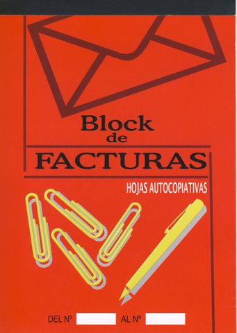BLOC DE FACTURAS 9006500