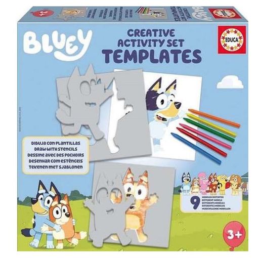 BLUEY TEMPLATES CREATIVE SET 906000
