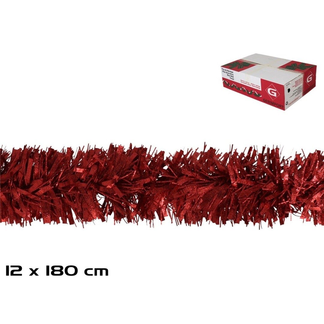 BOA ROJA GOFRADO 12X180 9014500