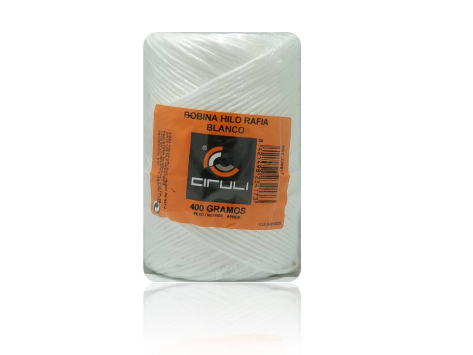 BOB.HILO RAFIA 400GM 150M 230017  9017500