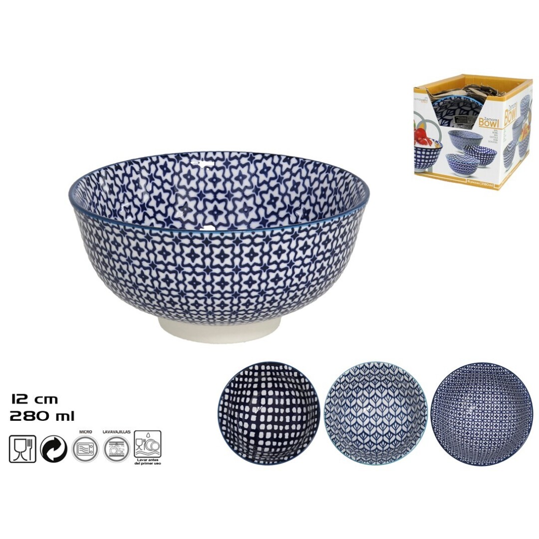 BOL ZAMORA 11.5CM 280ML PORCE 9012500