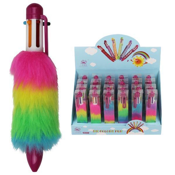 BOLIGRAFO 6 COLORES FELPA MULTIC. 9006500