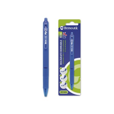 BOLIGRAFO BORRABLE C/CLIP AZUL 9009500