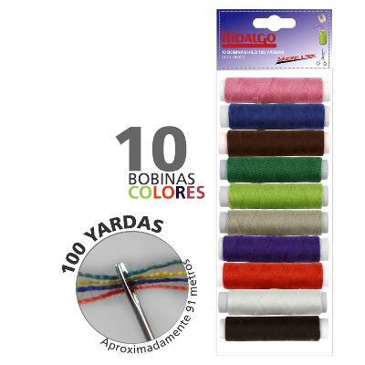 BOLSA 10 BOBINAS HILO 9007000