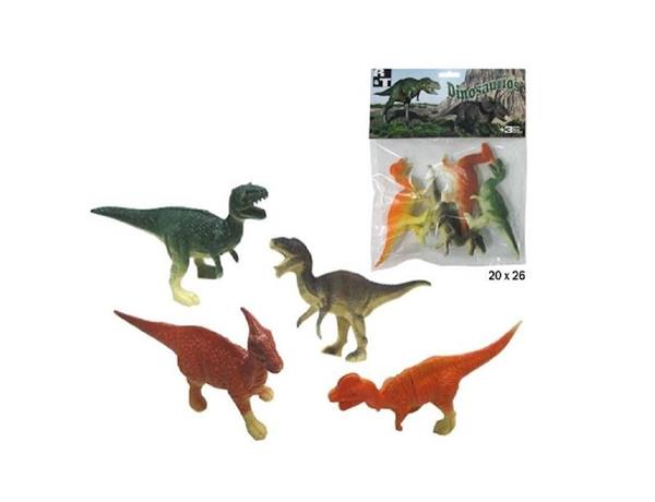 BOLSA 4 DINOSAURIOS 9019500