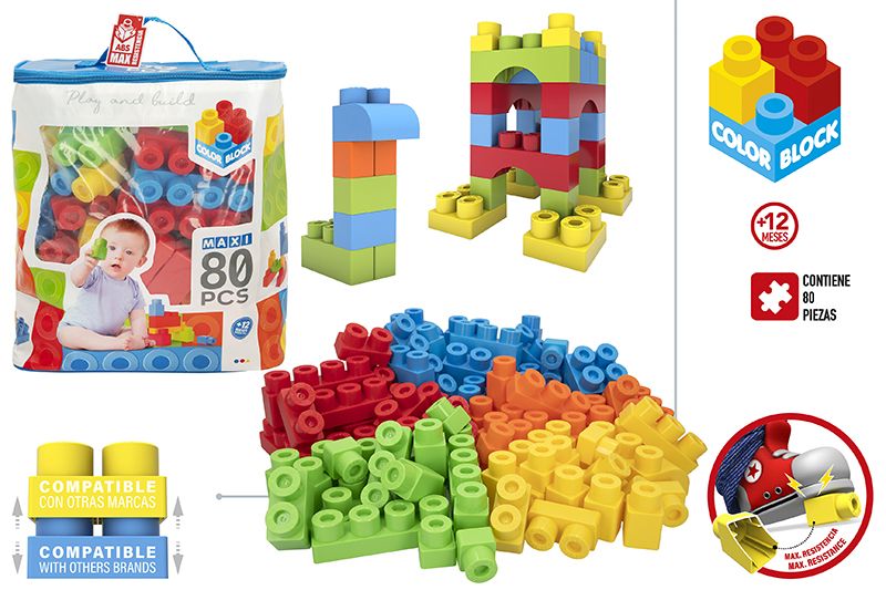 BOLSA 80PCS COLOR BLOCK 911000