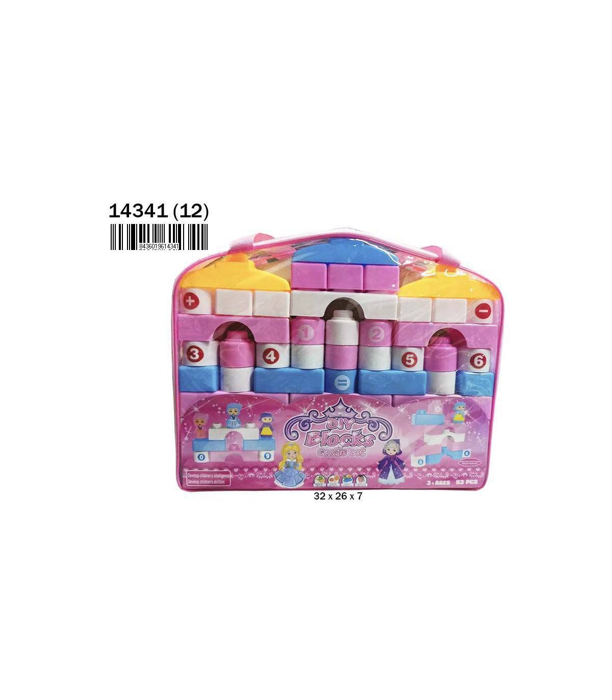 BOLSA BLOCK PRINCESAS 53PCS 905300